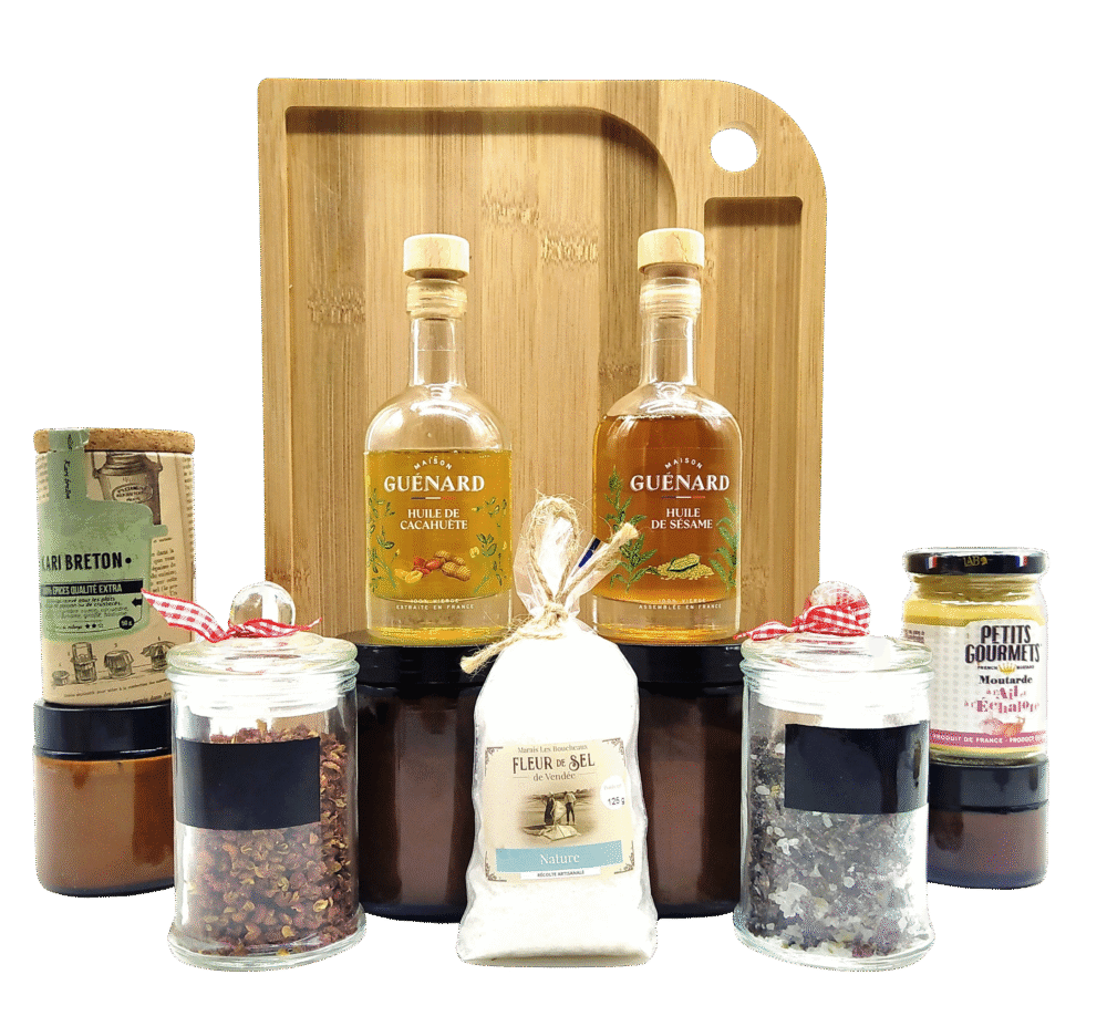 Coffret entre deux huiles