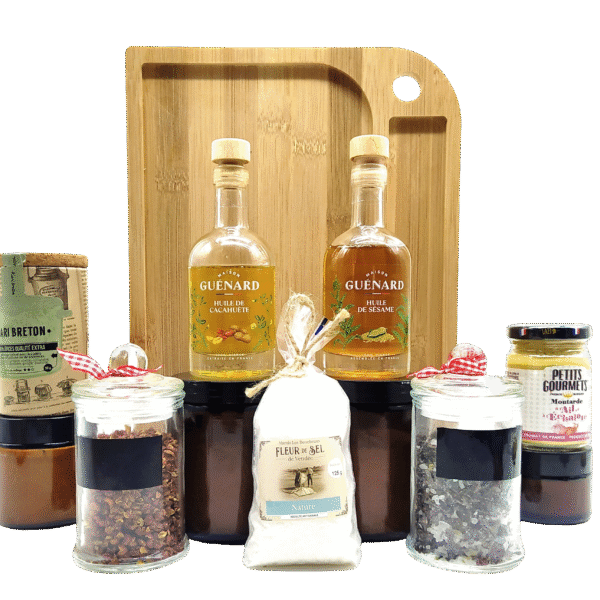 Coffret entre deux huiles