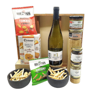Coffret entre bois & blanc