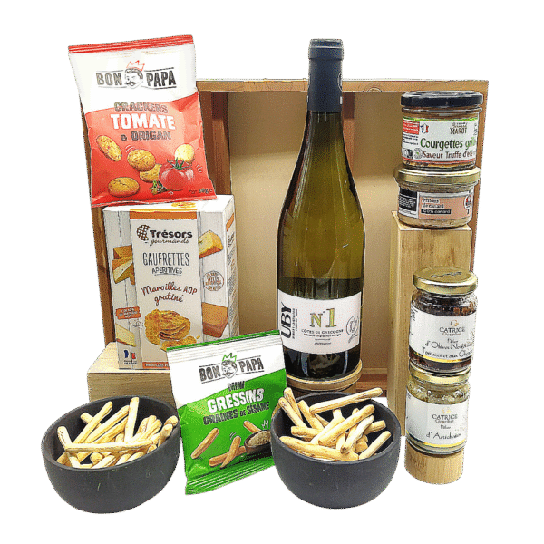Coffret entre bois & blanc