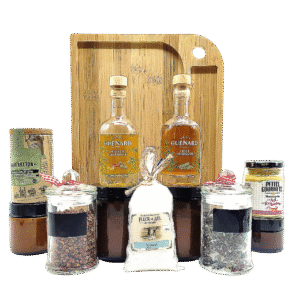 Coffret entre deux huiles