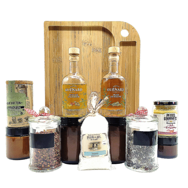 Coffret entre deux huiles