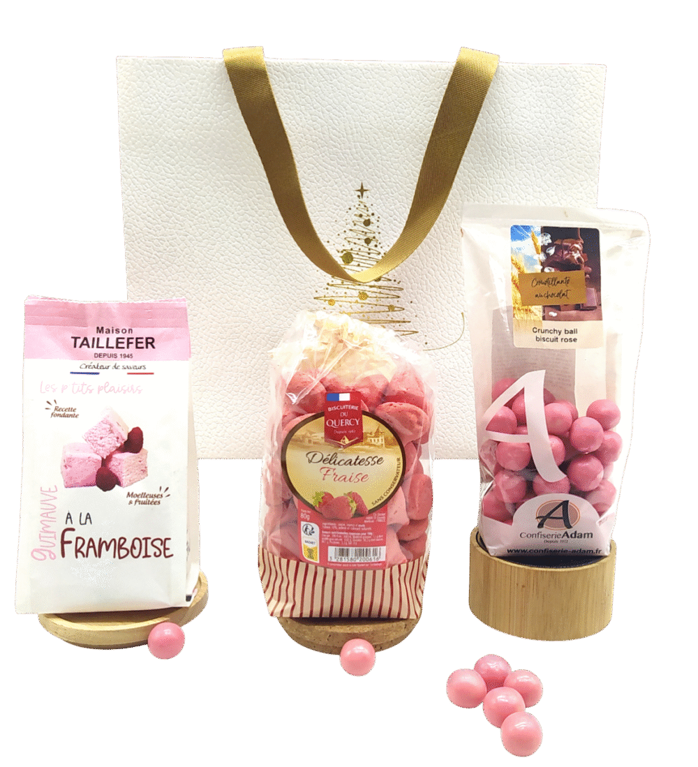Coffret PERLES & DOUCEURS ROSES
