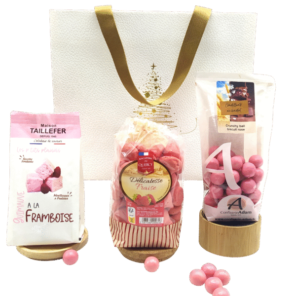 Coffret PERLES & DOUCEURS ROSES